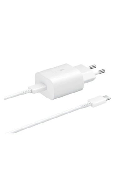 Samsung Galaxy A70 Ta80 Typec 25w Hızlı Şarj Aleti + Kablo - Resim 4