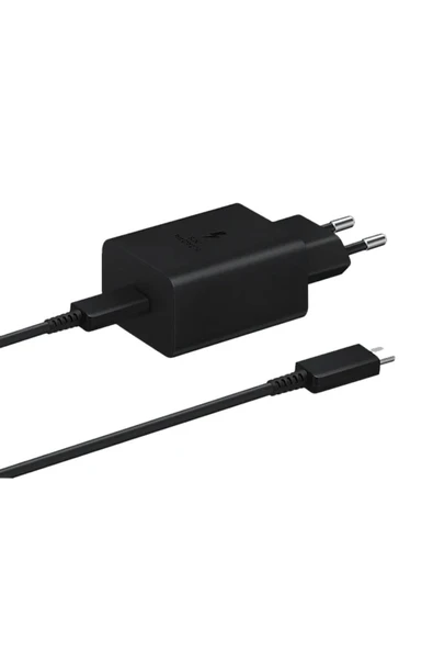 Samsung Ep-t4510x Type C Süper Hızlı Şarj Cihazı (45w) - Siyah - Resim 3