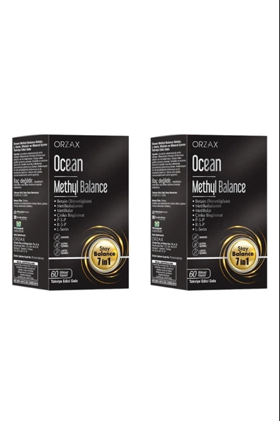 Ocean Methyl Balance 60 Kapsül 2 Adet ürün görseli 1