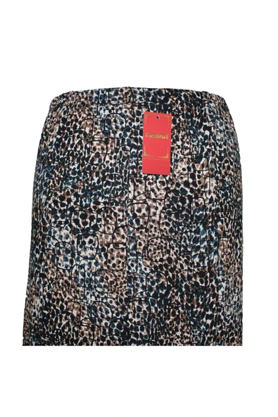 Kadın Battal Beden 8 Parça Kaliteli Lastikli Siyah Etek Desen 07 - Resim 2