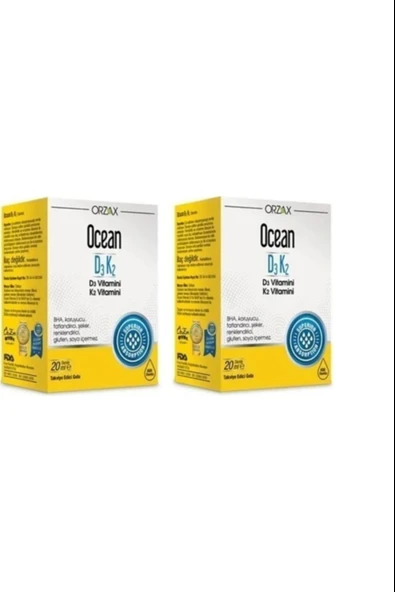 Ocean D3k2 Damla 20 ml 2 Adet ürün görseli 1