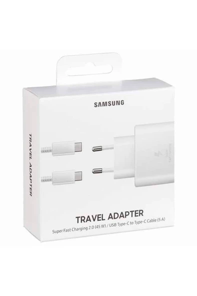 Samsung Uyumlu Beyaz Yeni Nesil 25w Pd Type-c Orijinal Şarj Aleti Usb-c Şarz Cihazı 25watt ürün görseli 1