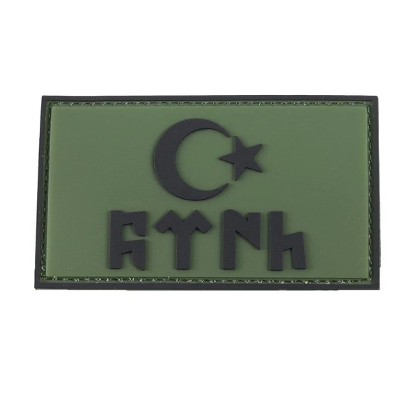 Single Sword GÖKTÜRK Plastik Patch - Peç - Resim 2