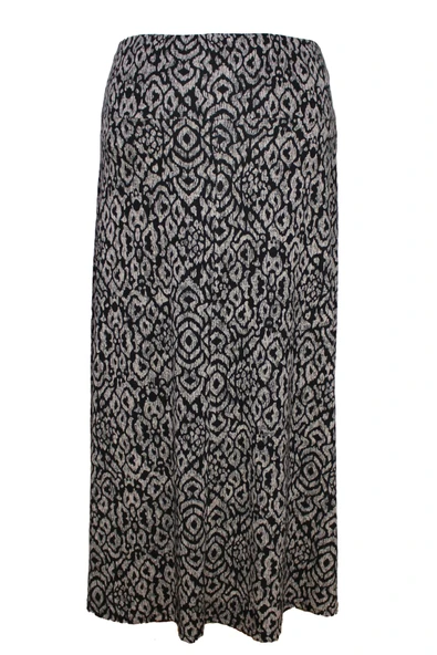 Nehir Lastikli Leopar Desen Siyah Etek - Resim 4