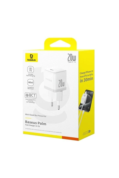 Palm 1c 20W Eu Hızlı Şarj Cihazı Beyaz - Resim 5