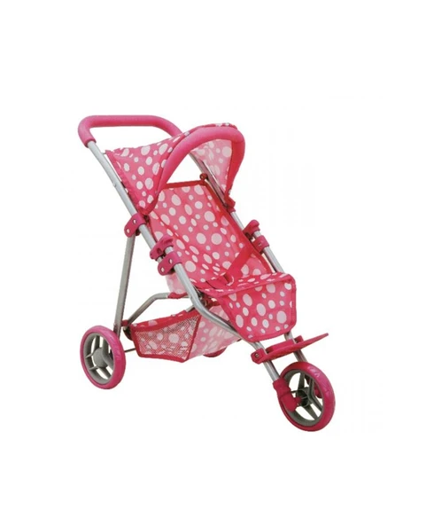 3 Tekerlekli Metal Puset  Puantiyeli ürün görseli 1