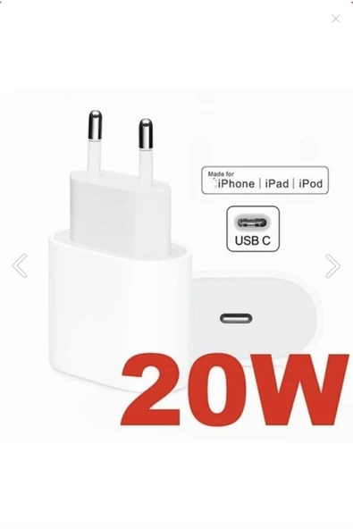 Orjinal Iphone 15 Plus Uyumlu Hızlı Şarj Adaptörü 20w Usb-c Power Adaptör - Resim 8