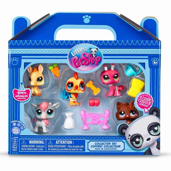 Littlest Pet Shop Minişler 5'li Figür Seti S1 S01005103 Minişler Çiftlikte - Resim 2