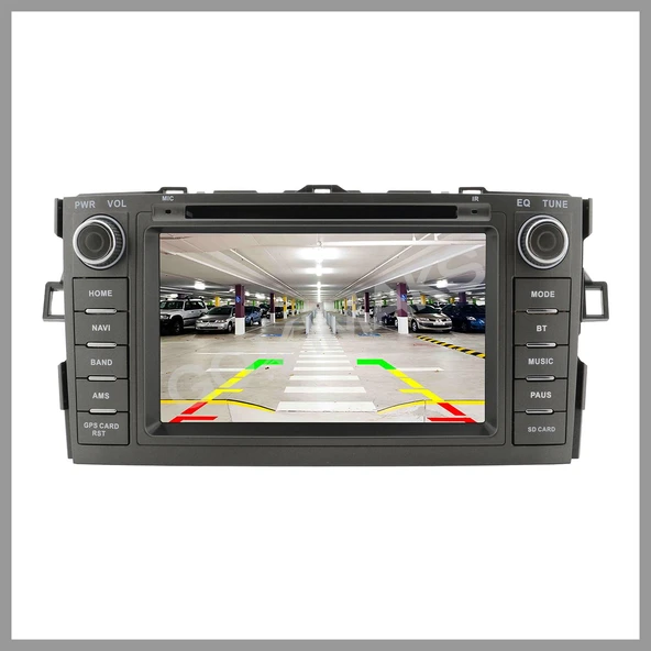 TOYOTA AURIS 2007-2012 UYUMLU 7 INCH 4 GB RAM 64 GB HAFIZA ANDROID MULTIMEDIA TEYP - Resim 2