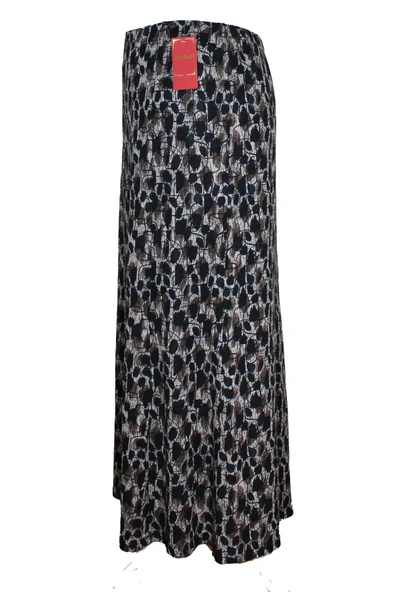 Kadın Kışlık 8 Parça Çeşitli Daire Desenler Kaliteli Etek - Resim 3