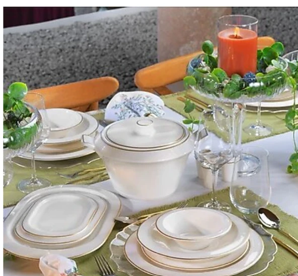 Schafer Tılsım Timeless 60 Parça 12 Kişilik Yemek Takımı ürün görseli 1