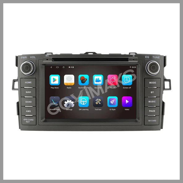 TOYOTA AURIS 2007-2012 UYUMLU 7 INCH 4 GB RAM 64 GB HAFIZA ANDROID MULTIMEDIA TEYP - Resim 9