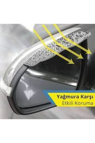 Oto Yan Ayna Yağmur Koruyucu ürün görseli 1