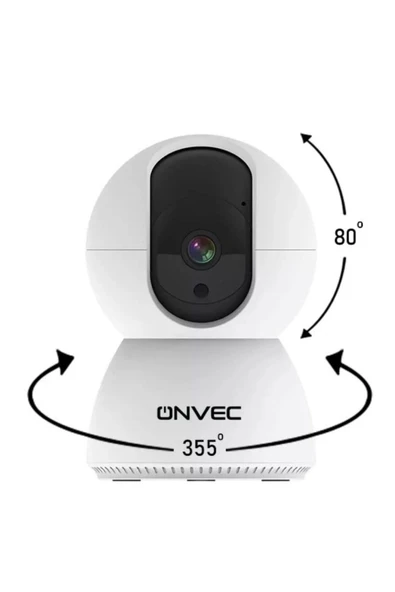 Akıllı Kamera, X100, 2 Gen, Hd, Tuya Destekli, Wifi Bağlantı, Sesli Iletişim, Gece Görüş, Onc-ak0723 - Resim 2