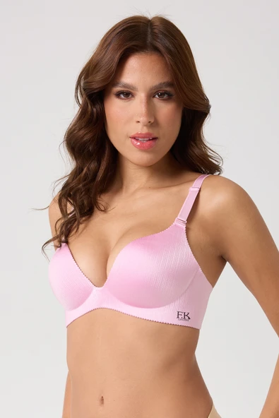 leswear Sütyen Lazer Kesim Sütyen - Dolgulu Sütyen - Askısı Çıkarılabilir - Resim 6