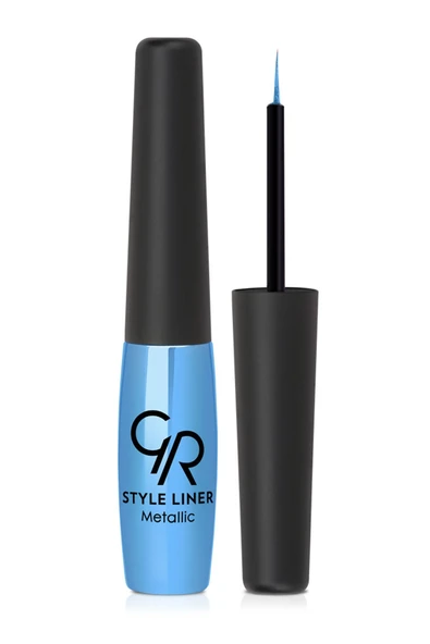 Golden Rose Metalik Mavi Eyeliner - Style Liner Metallic Eyeliner No: 17 8691190170172 ürün görseli 1