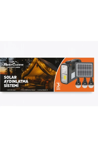 SOLAR AYDINLATMA SİSTEMİ - Resim 2
