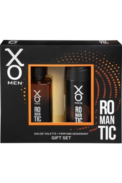Xo Orıjınal Romantıc Erkek Parfüm Seti 100 Ml Edt + 125 Ml Deodorant Ikili Set ürün görseli 1