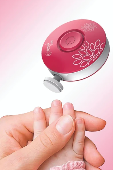 Bebek Çocuk 6 Başlıklı Pilli Tırnak Kesme,Törpüleme Makinesi - Resim 2