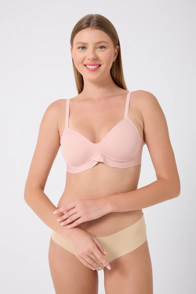 leswear Hafif Destekli Nefes Alabilir Dikişsiz Sütyen - Resim 12