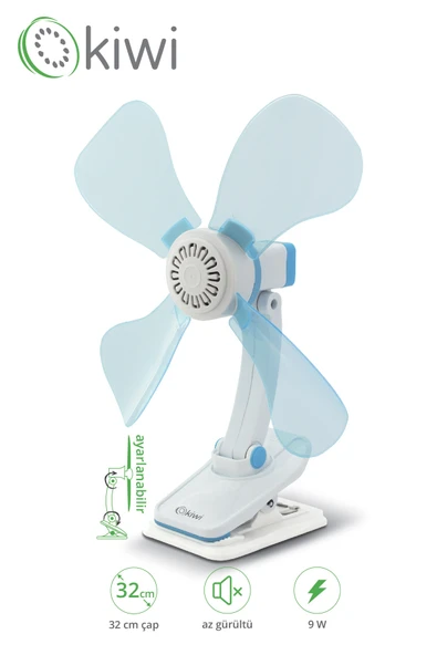 Kfan 7604 Masaüstü Mini Vantilatör Kiwi 7604 ürün görseli 1