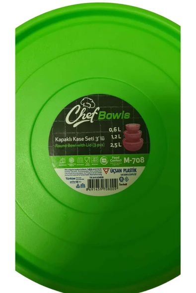 Kapalı Kase Seti 3'lü - Resim 2