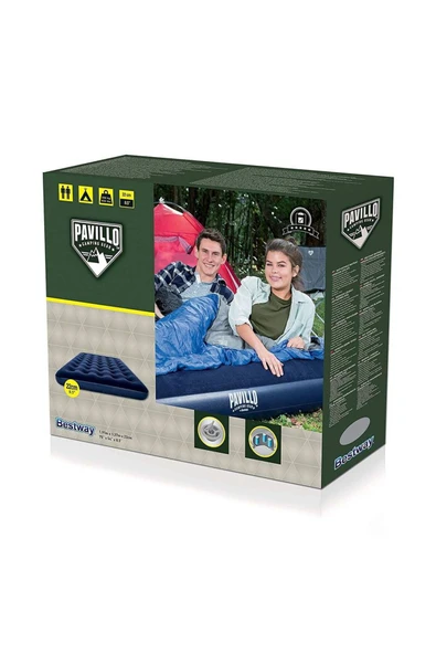 Pavillo 191cmx137cmx22cm Şişme Yatak - Resim 2