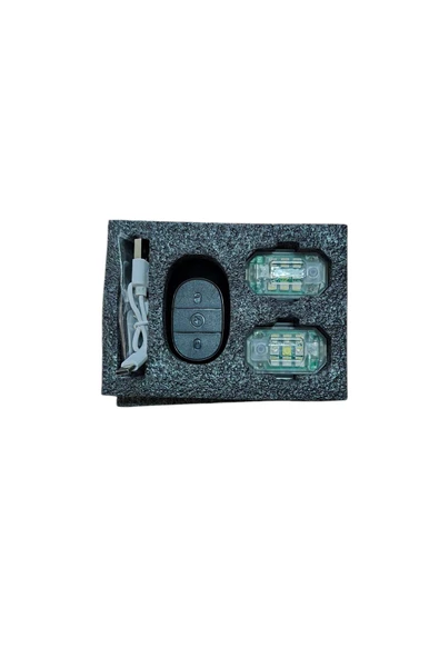 Tsuyoi Kaze Kumandalı 2'li LED Işık - Resim 2