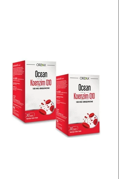 Ocean Koenzim Q10 100 mg 30 Kapsül 2 Adet ürün görseli 1