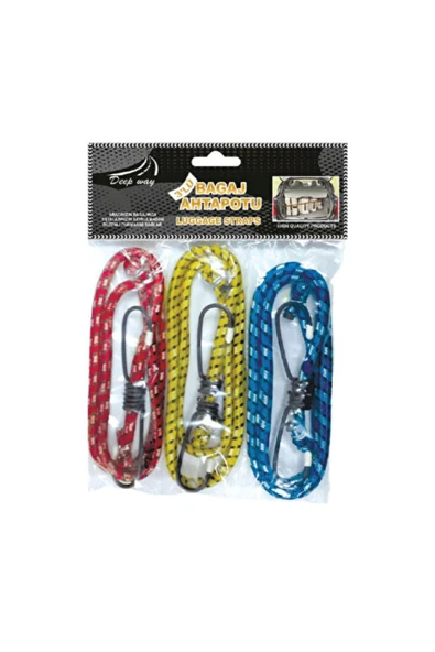 3'lü Lastik Bagaj Ahtapotu ürün görseli 1