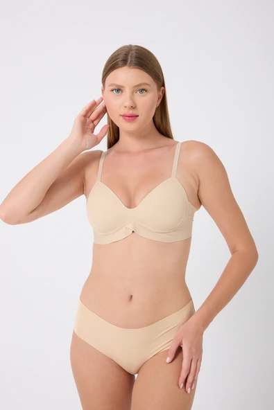 leswear Hafif Destekli Nefes Alabilir Dikişsiz Sütyen - Resim 7