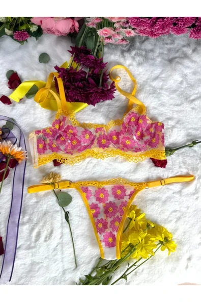 leswear Aurora Bloom Kadın İç Çamaşırı Takımı ürün görseli 1