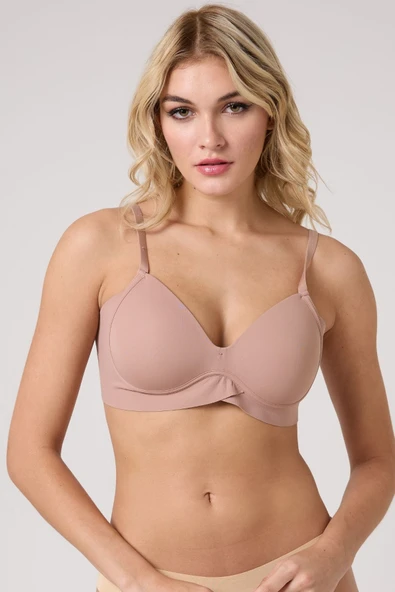 leswear Lazer Kesim Sütyen Dikişsiz Iz Bırakmaz B Cup Telsiz Az Dolgulu - Resim 11