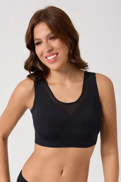 leswear Lazer Kesim Sütyen – Lazer Kesim Şıklığıyla İz Yapmayan Konfor - Resim 6