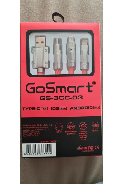 Go smart GS-3CC-03 ürün görseli 1