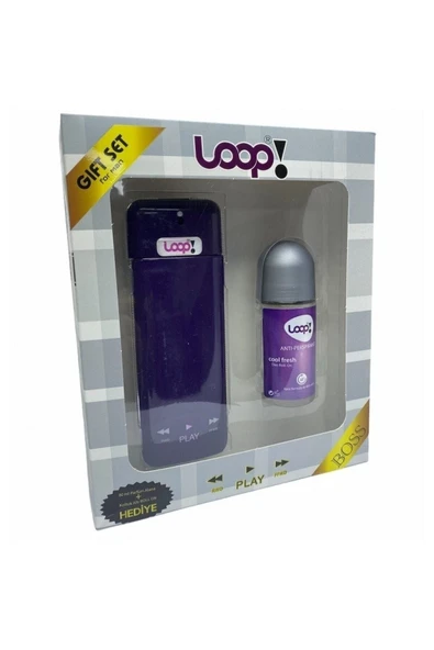 Loop Men Parfüm 80 ml Rollon Set ürün görseli 1