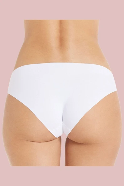 leswear Kaydırmaz Iz Belli Etmeyen Lazer Kesim Brezilian Külot - Resim 6