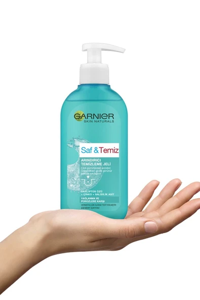 Garnier Saf Temiz Yağlanma Ve Pürüzlere Karşı Derinlemesine Temizleme Jeli 200ml 3600540632029 - Resim 4