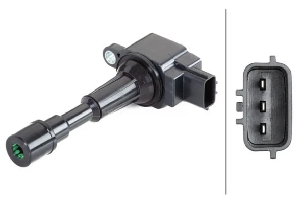 Mazda Atesleme Bobını Mazda 3 1.3 1.6 03-09 - Hella 5da358057-481 ürün görseli 1