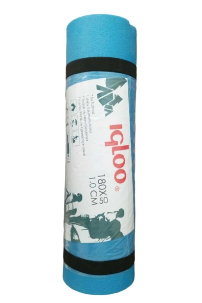 Kamp Matı 1cm-180x50 cm mavi ürün görseli 1