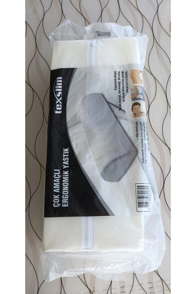 Çok amaçlı ergonomik yastık 42x18x9cm ürün görseli 1