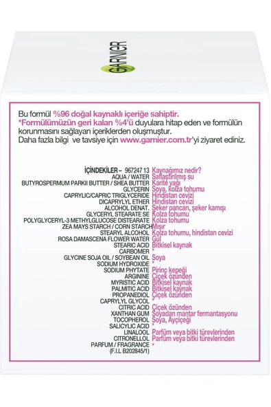 Garnier Marka: Botanik Rahatlatıcı Nemlendirici Krem 50ml Kategori: Yüz Kremi - Resim 3