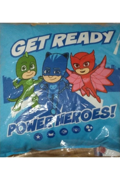 Pija Maskeliler Lisanslı Uyku Arkadaşı Yastık, Kırlent (Licensed by mattel) Zorluteks Kalitesiyle... - Resim 2