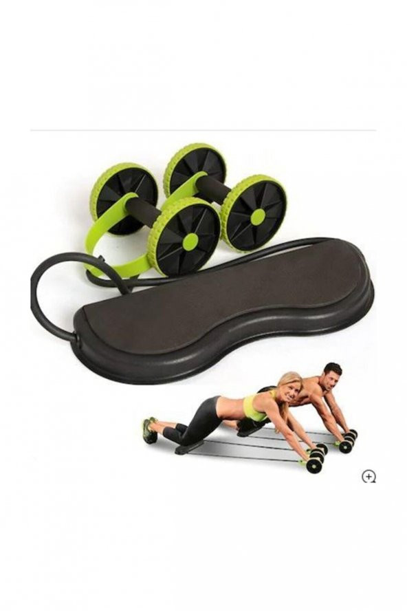 Revoflex Xtreme Tekerlekli Egzersiz Spor Aleti Lastikli Karın Kası Göbek Eritme Tekerleği Zayıflama - 7