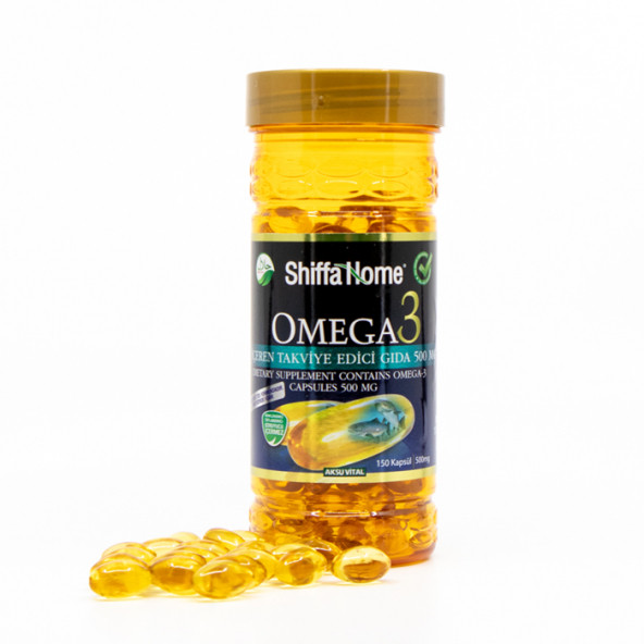 Shiffa home Omega-3 500 mg 150 Softgels