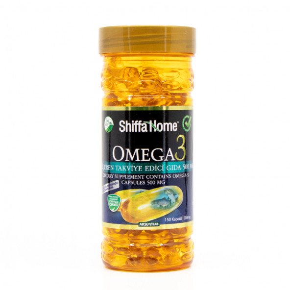 Shiffa home Omega-3 500 mg 150 Softgels - 2