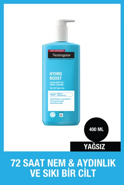 Neutrogena Hydro Boost Jel Vücut Losyonu 400 ml ürün görseli 1