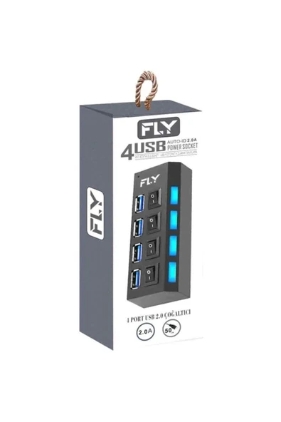 4 Port USB 2.0 Çoklayıcı - Resim 2