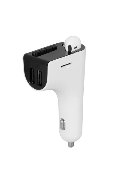 Sl-bt245 5v 3.1a - 5v 1a Bluetooth Kulaklık Ve Tf Usb Fm Transmitter ürün görseli 1