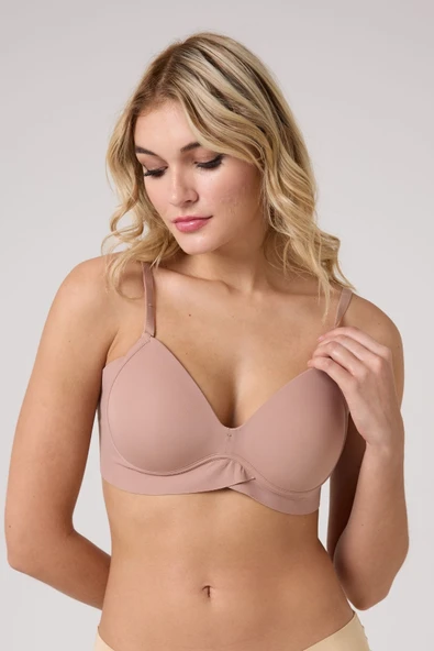 leswear Lazer Kesim Sütyen Dikişsiz Iz Bırakmaz B Cup Telsiz Az Dolgulu - Resim 10